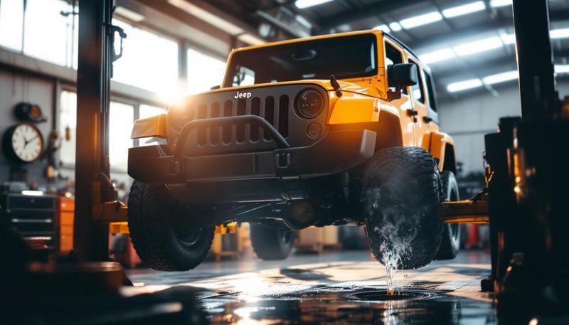 JK Jeep Wrangler oil change interval maintenance guide