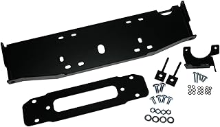 Bulldog Winch (20208 Winch Mount, Black for Jeep JK