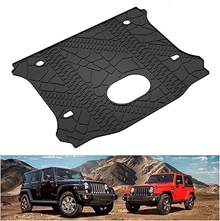 KIWI MASTER Cargo Mat for 2015-2018 Jeep Wrangler JK, OEM Replacement 82214404, for Jeep JK